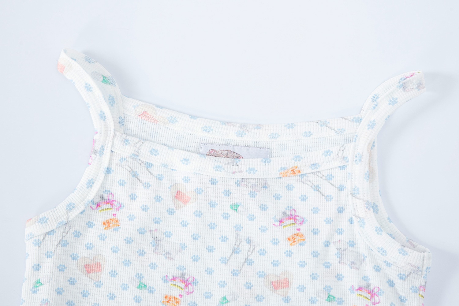 (sole heart band) motka ambu band croffle sleeveless shirt