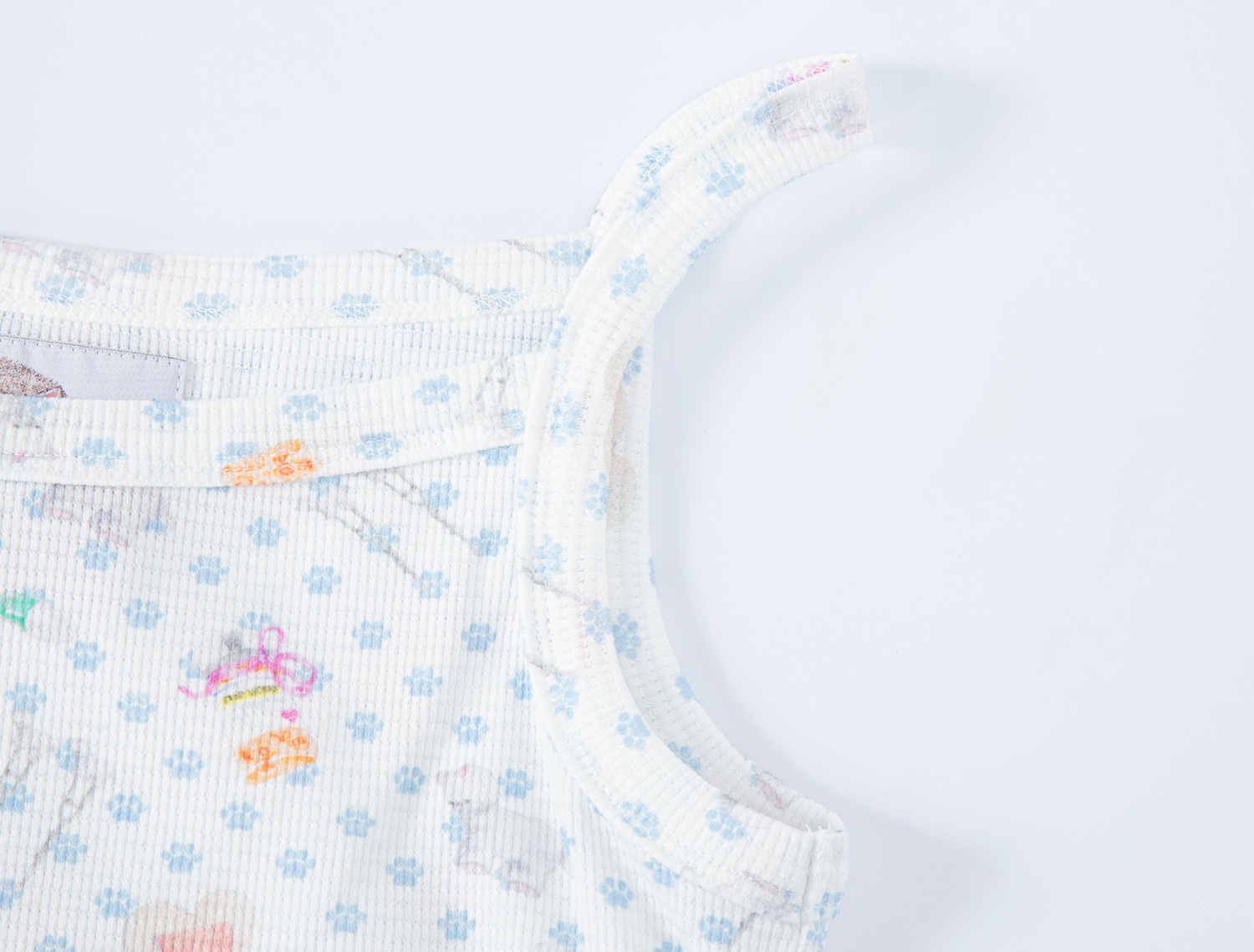 (sole heart band) motka ambu band croffle sleeveless shirt