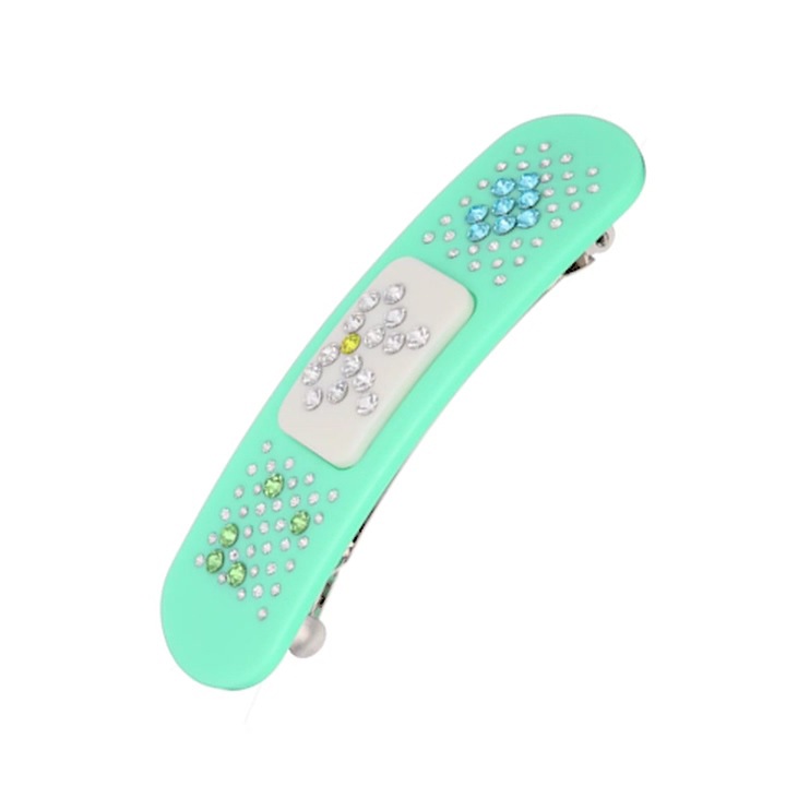 (mint) band aid hair clip