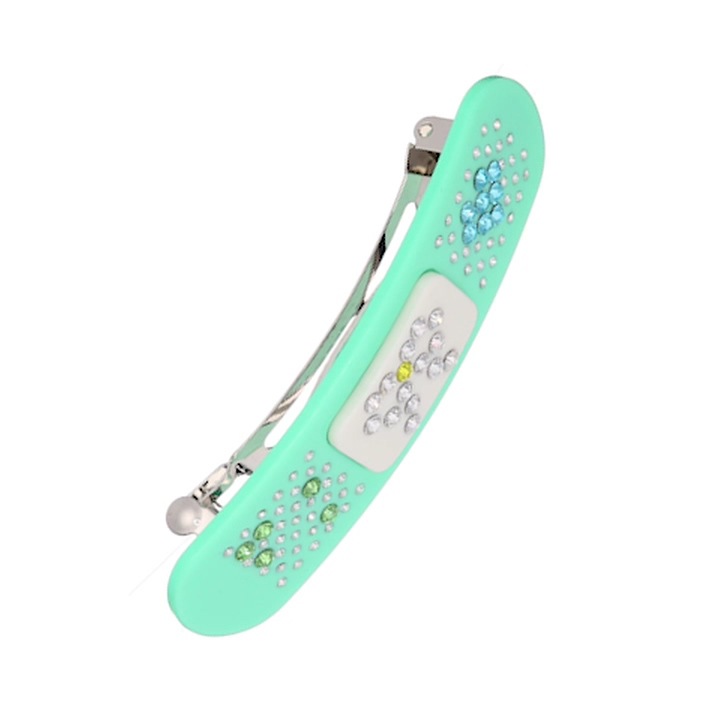 (mint) band aid hair clip