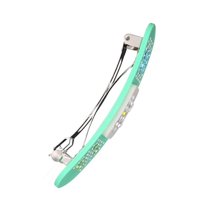 (mint) band aid hair clip