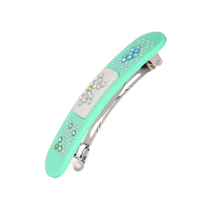 (mint) band aid hair clip
