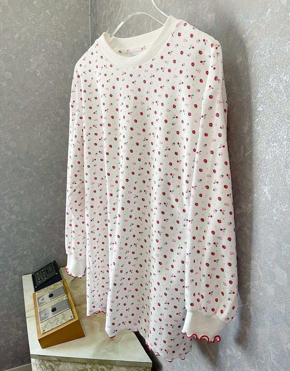 (rsp made) fruit terry top (2type)