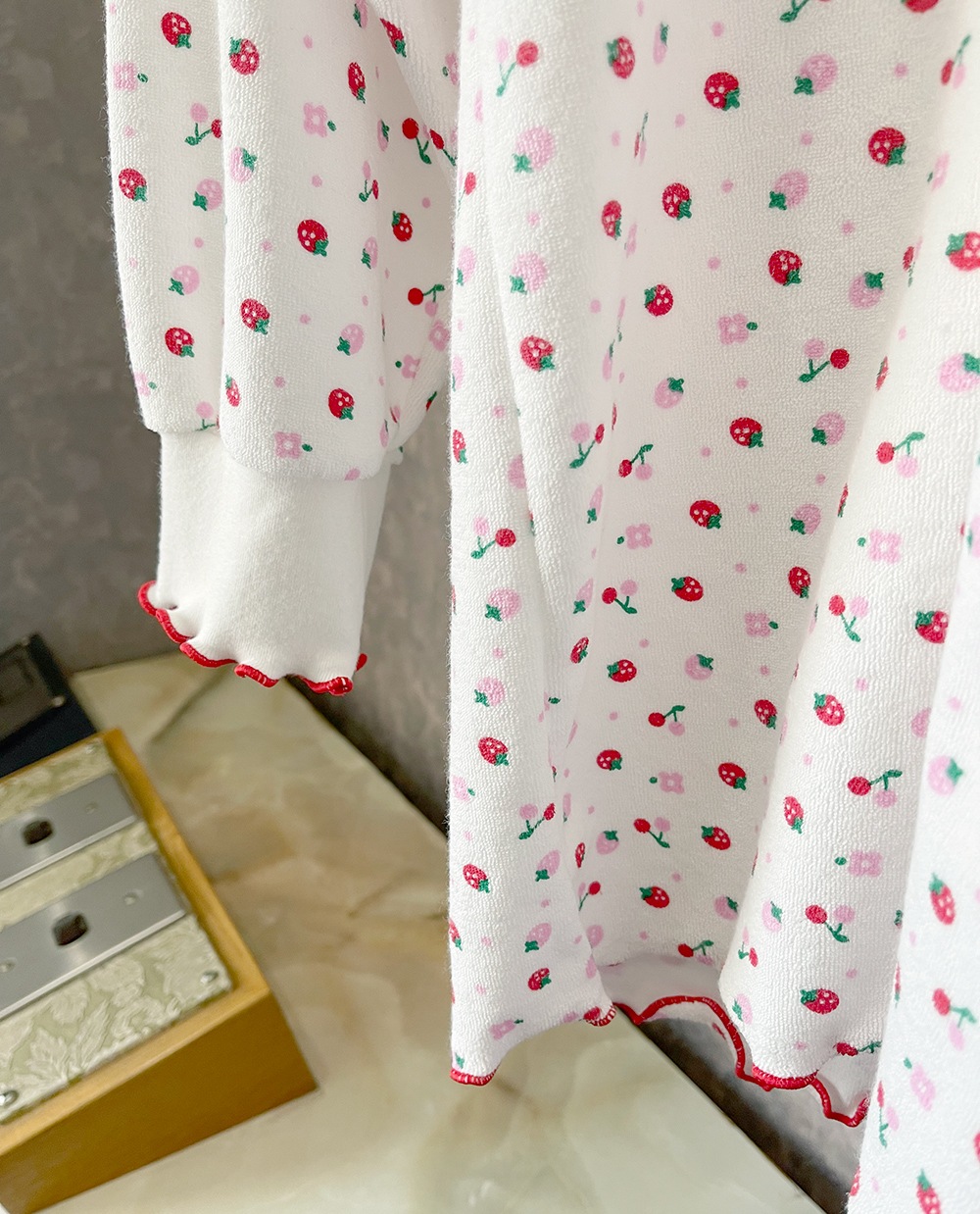 (rsp made) fruit terry top (2type)