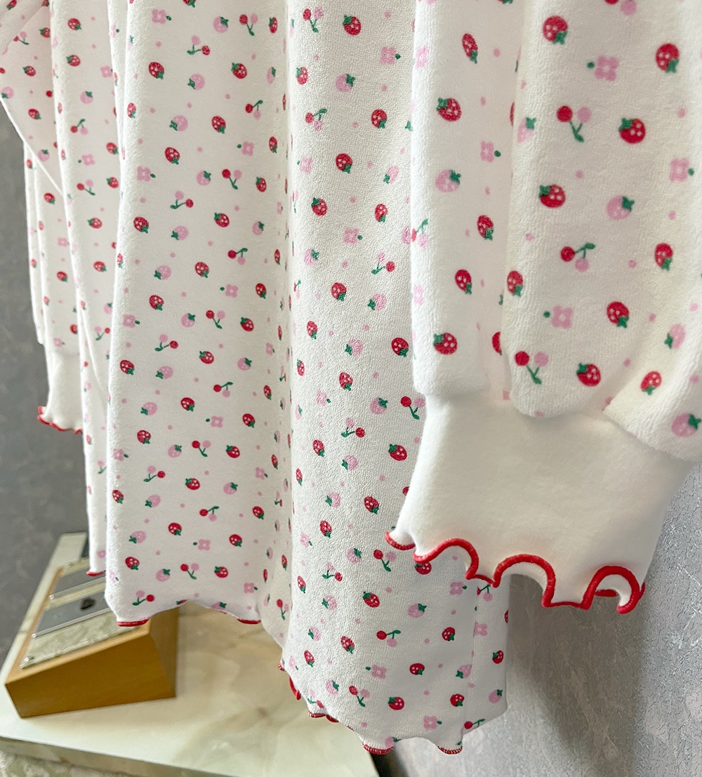 (rsp made) fruit terry top (2type)