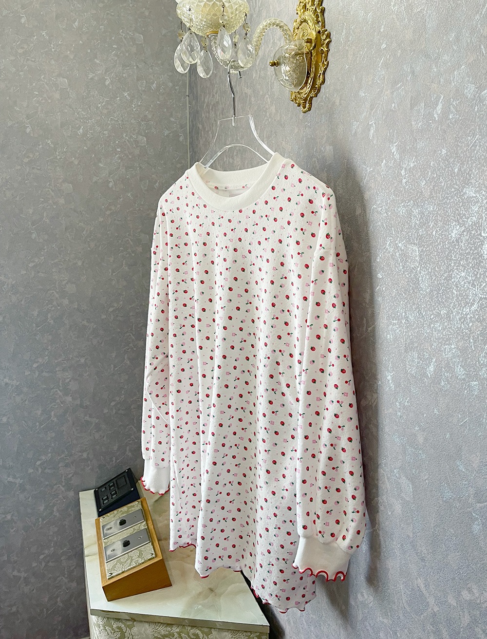 (rsp made) fruit terry top (2type)
