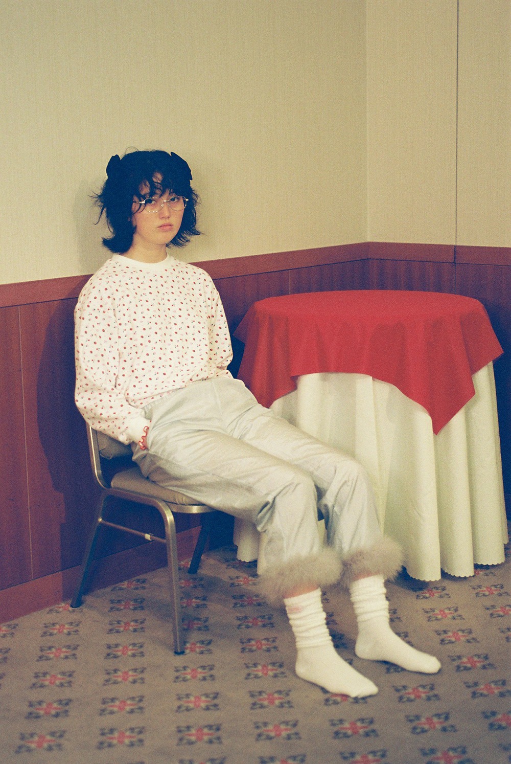 (rsp made) fruit terry top (2type)