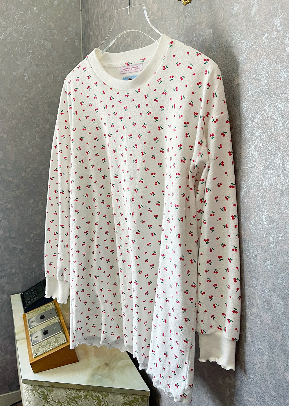 (rsp made) fruit terry top (2type)