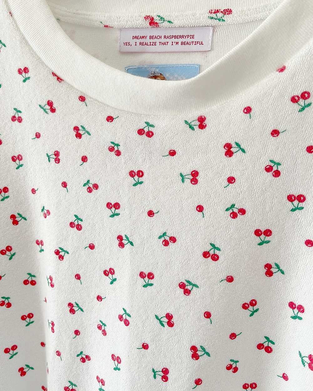 (rsp made) fruit terry top (2type)