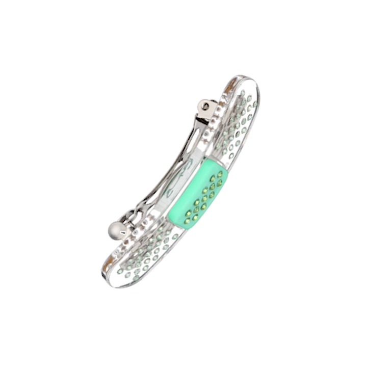 (clear mint) mini band aid hair clip 