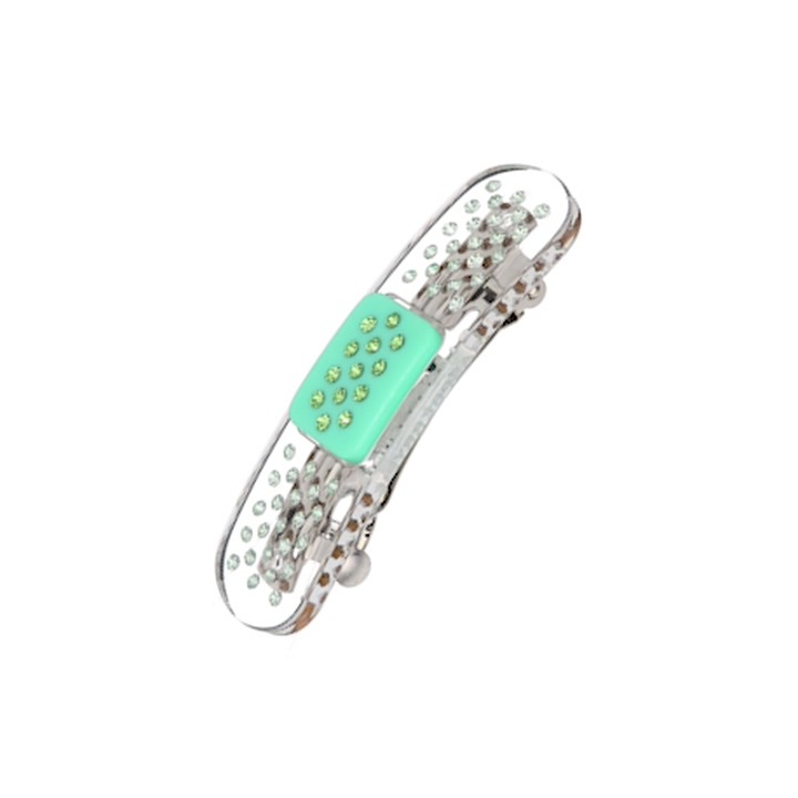 (clear mint) mini band aid hair clip 