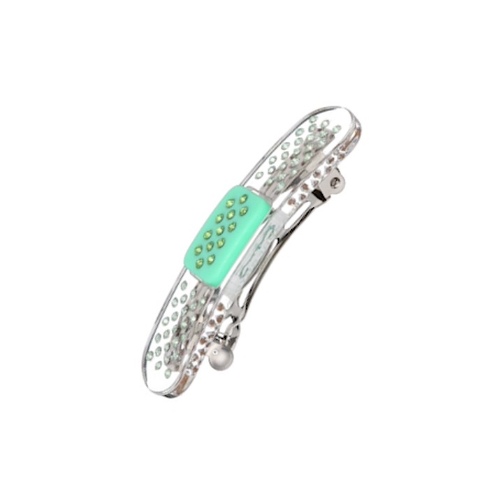 (clear mint) mini band aid hair clip 