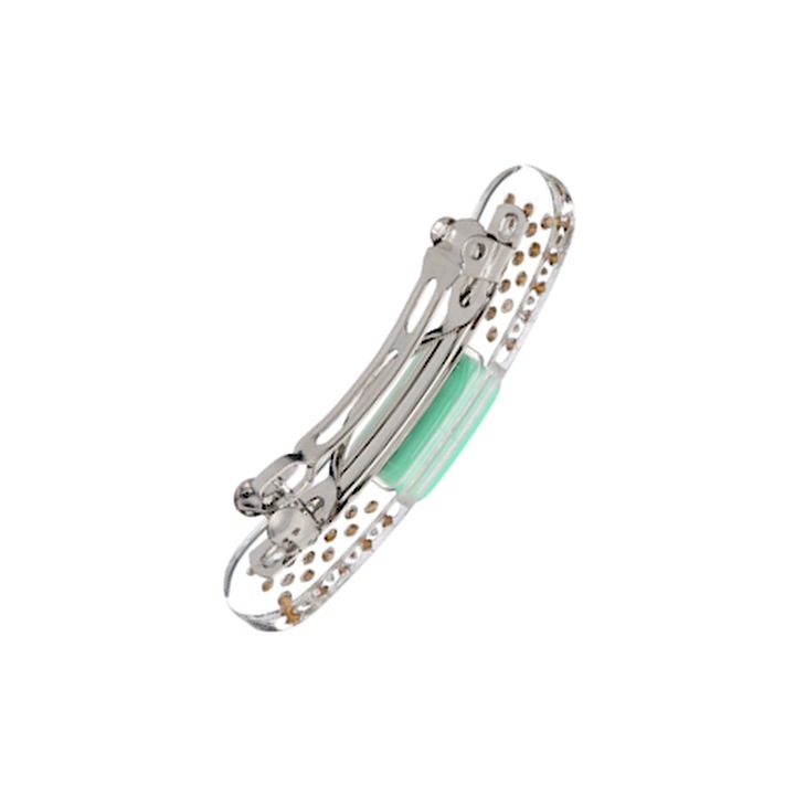 (clear mint) mini band aid hair clip 