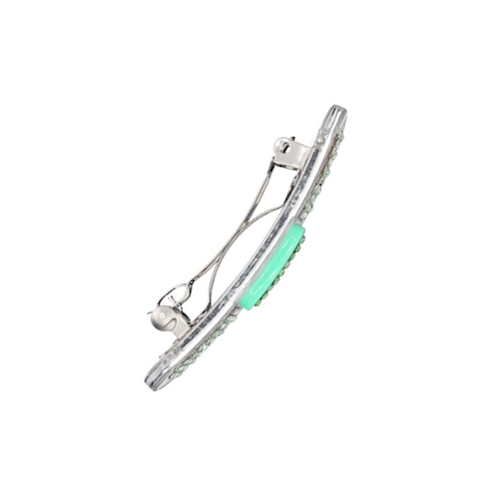 (clear mint) mini band aid hair clip 