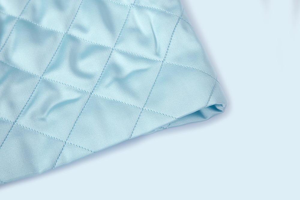 (rsp made) blue quilting bed jacket