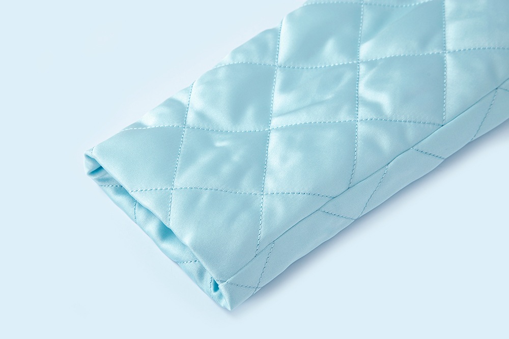 (rsp made) blue quilting bed jacket