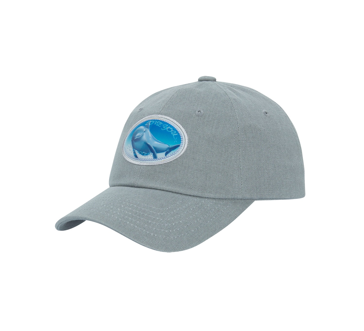gray dolphin ball cap 