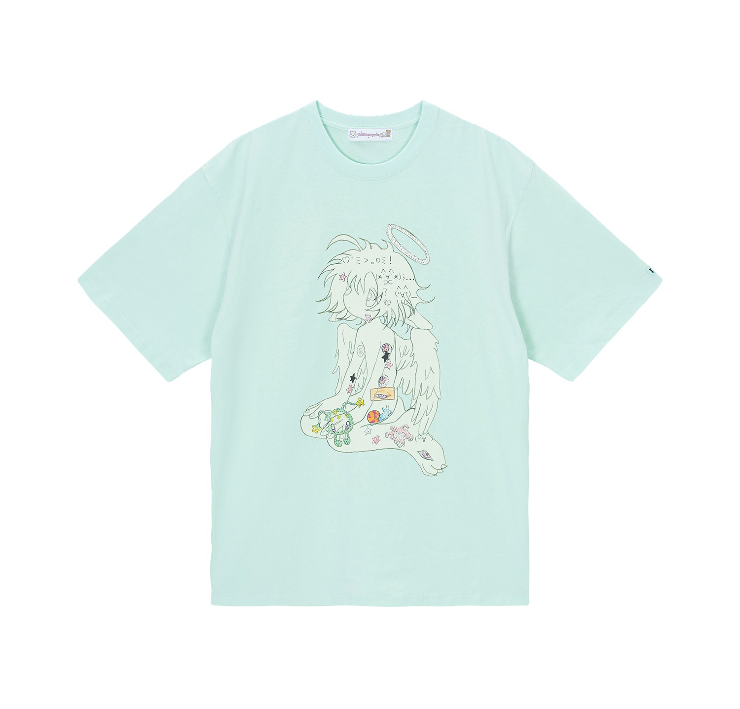 mint oliwa angel twinkle T-shirt 