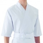 セブンユニフォーム　男子ハッピコート　BC1308-0|調理用白衣|食品白衣