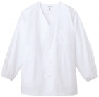アルベチトセ　男子長袖白衣　AB-6400|調理用白衣|食品白衣
