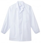 アルベチトセ　男子長袖衿付白衣　AB-6406|調理用白衣|食品白衣