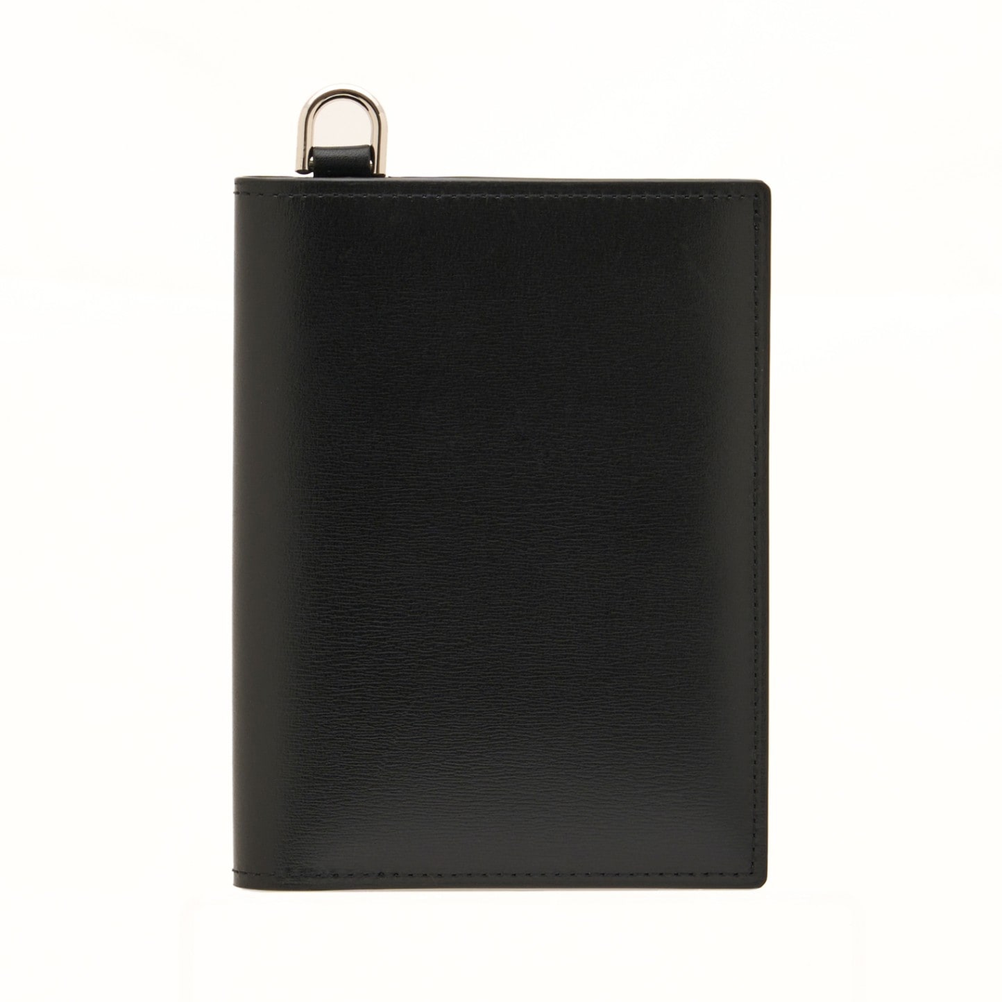ファスナー付き縦型ウォレット BLACK