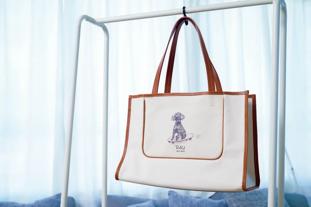 キャンバストートバッグ(横)