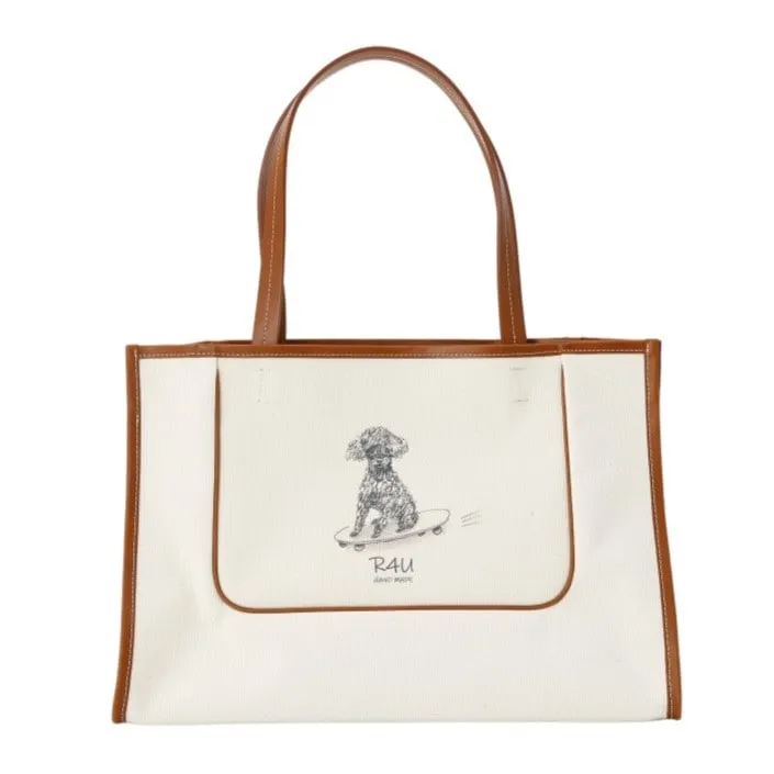 キャンバストートバッグ(横)