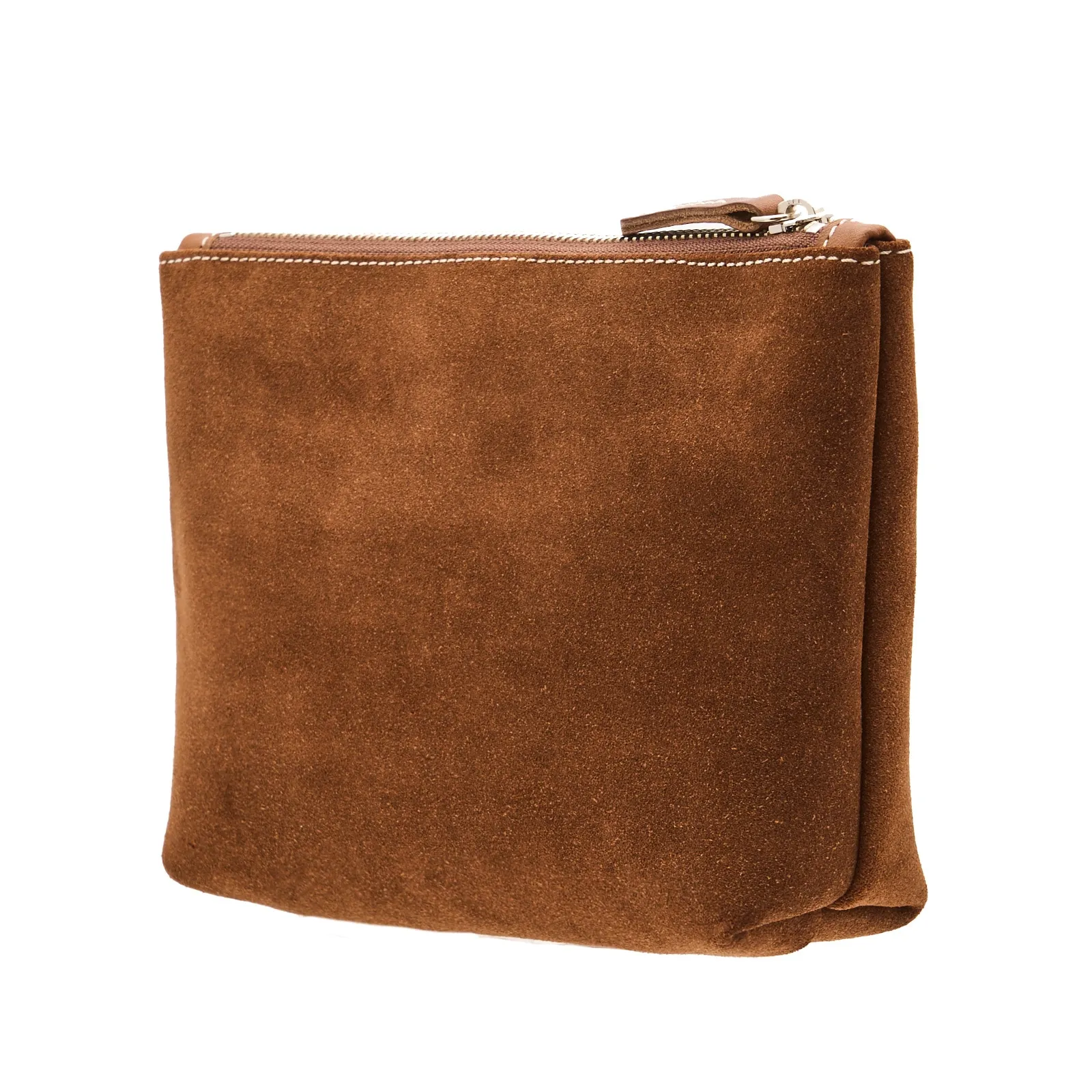 スエードポーチ BROWN