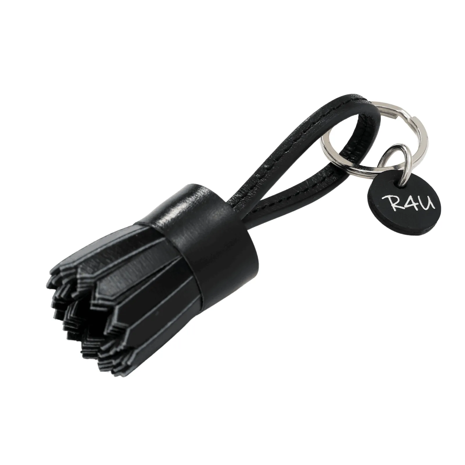 タッセルキーホルダー BLACK