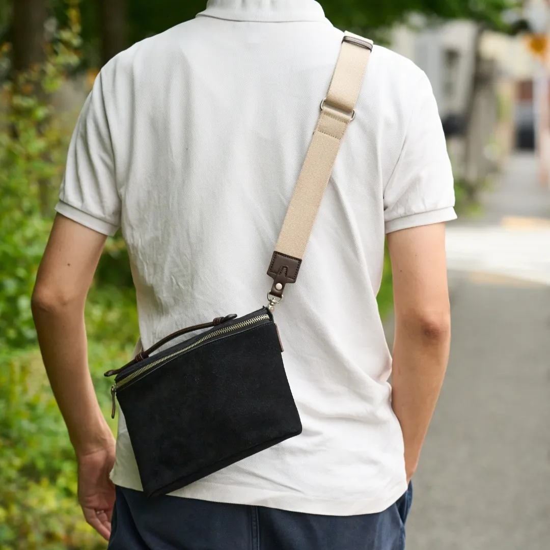 2WAYショルダーポーチBLACK