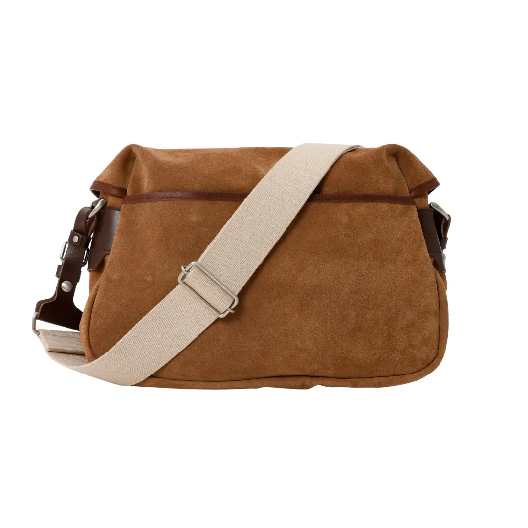 ショルダースエードバッグSAND