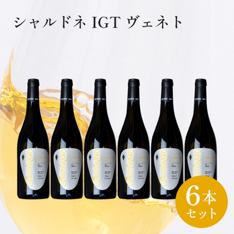 【クール便配送】 【1ケース 6本入り】 ワイン シャルドネ IGT ヴェネト 2011 【送料無料】