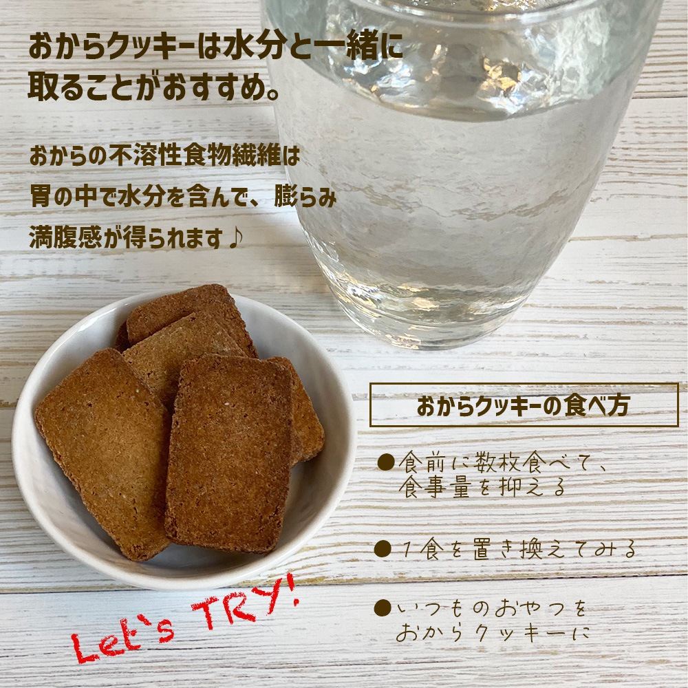 生おからクッキー 堅焼きタイプ 250g【送料無料】