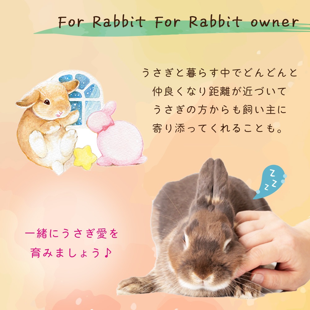 うさぎを愛する人のためのマルチバーム 保湿バーム 天然由来成分使用 無香料 【送料無料】