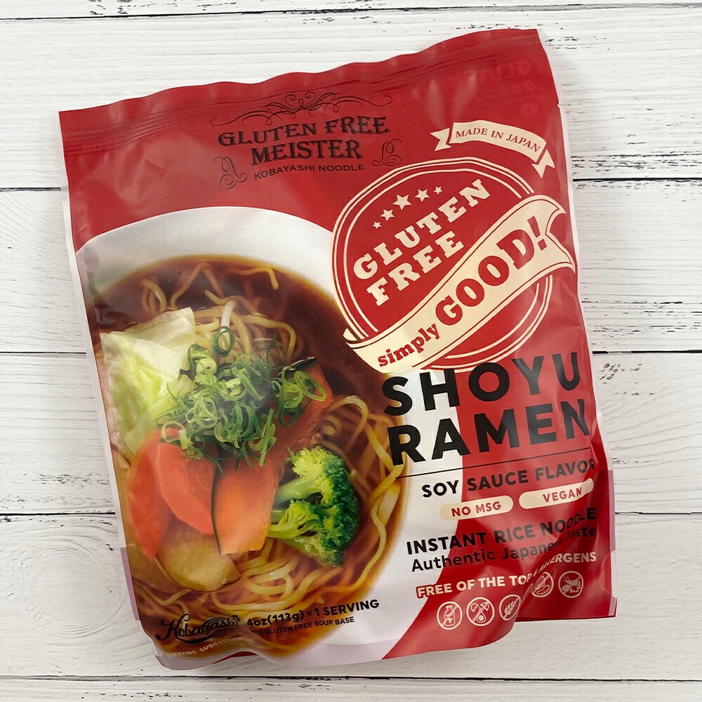 グルテンフリー インスタント しょうゆラーメン