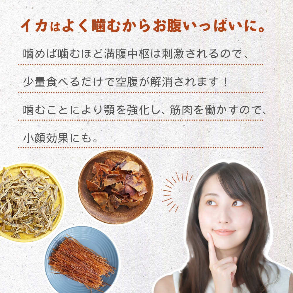 するめソーメン 250g チャック付き【送料無料】