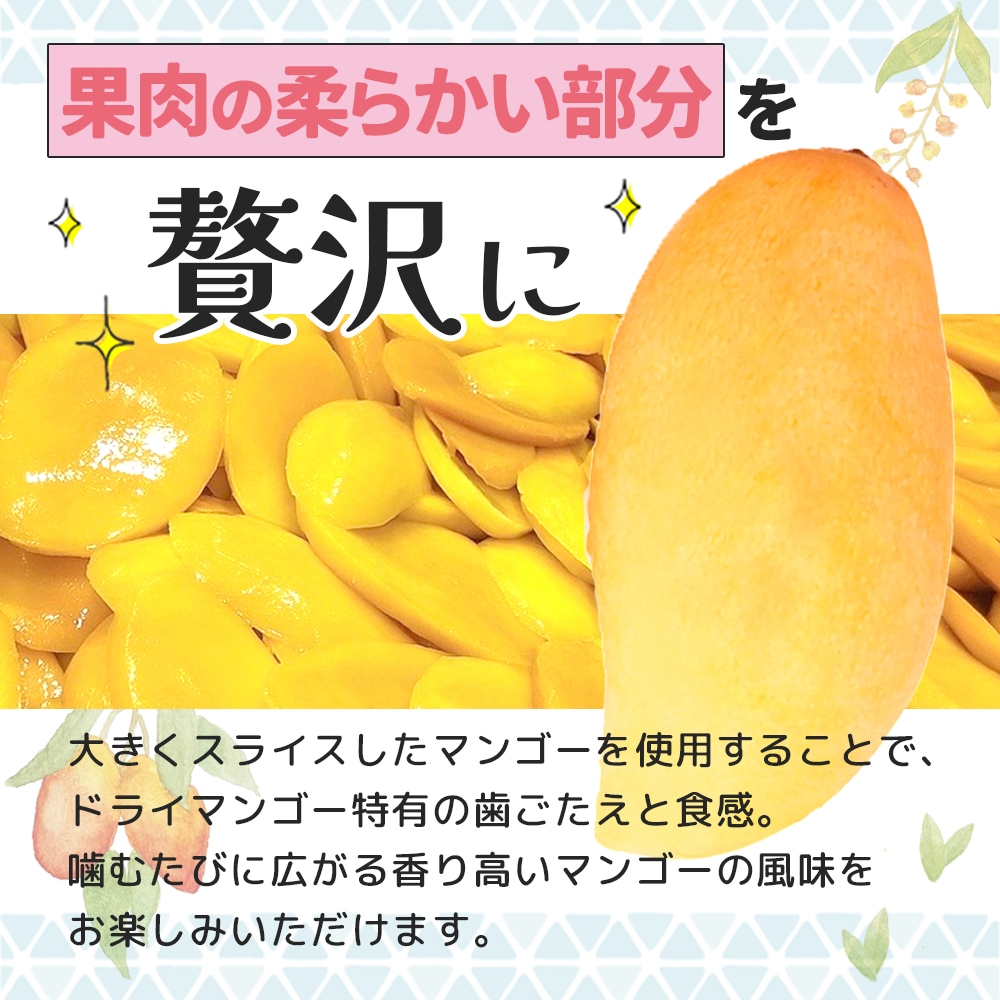 ドライマンゴーリッチカット カンボジア産 180g 【送料無料】