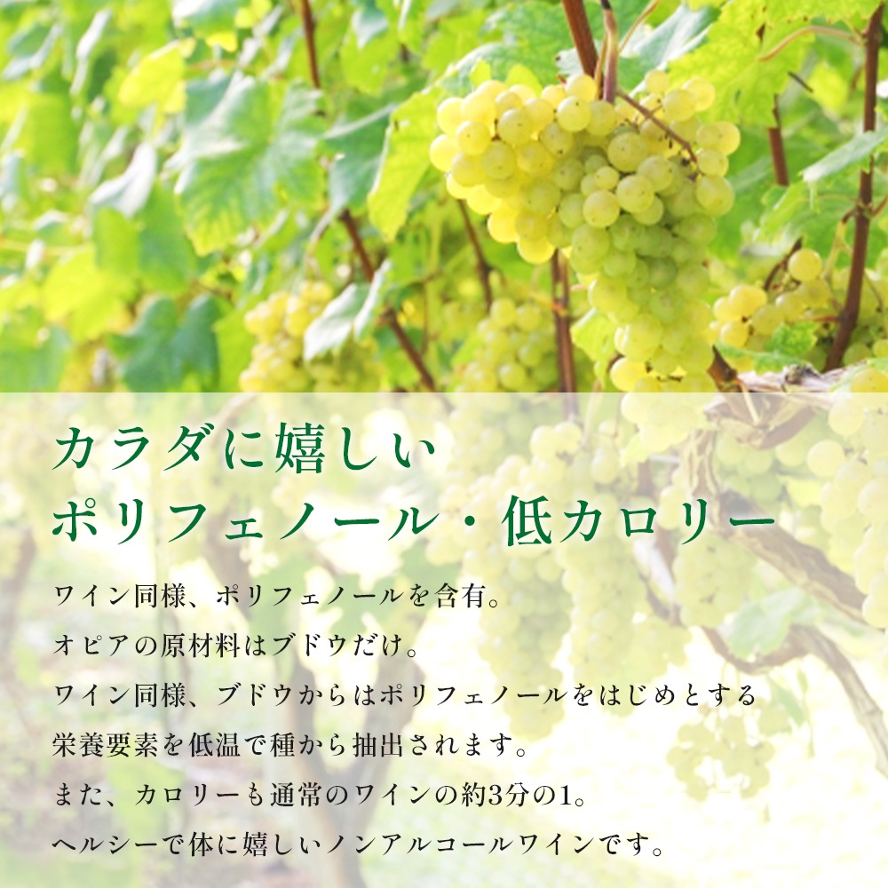 OPIA オピア ノンアルコール ワイン シャルドネ・スパークリング