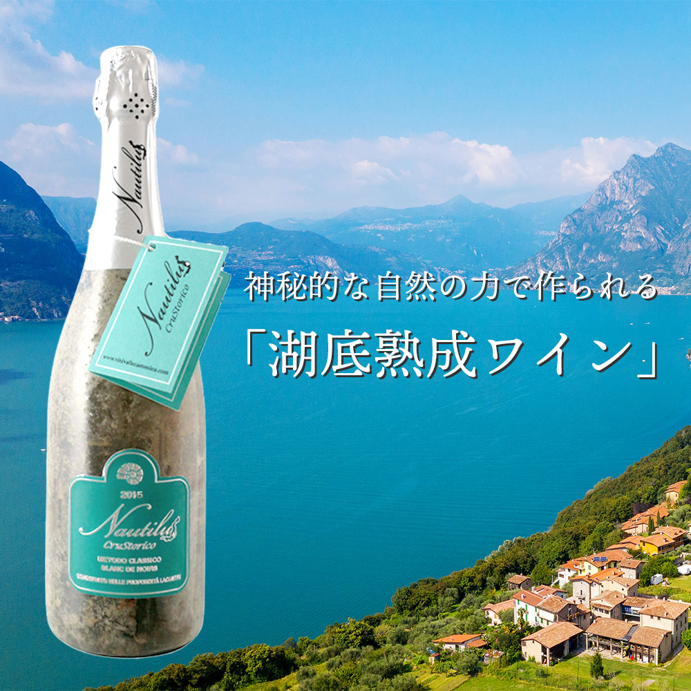 【クール便配送】 ワイン ノーチラス・クラストリコ 2015 湖底熟成ワイン【送料無料】
