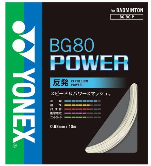 ��ͥå���YONEX�Хɥߥ�ȥ󥹥ȥ�󥰥��ʥ��åȡ� BG80�ѥ BG80POWER�ڥХɥߥ�ȥ� �Хȥߥ�ȥ� ���ȥ�� ���å� ��ͥå�����