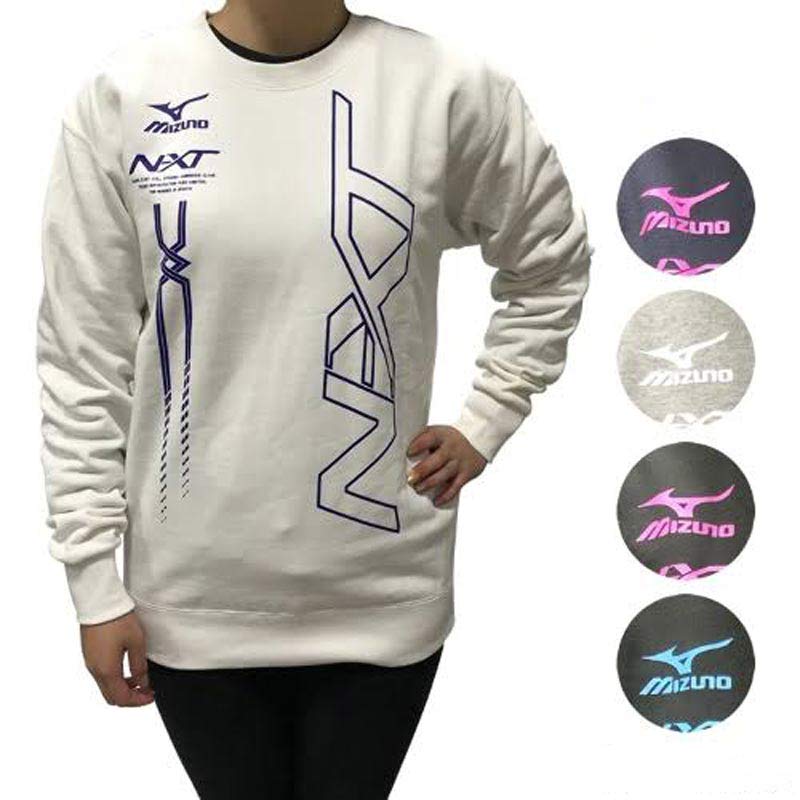 ソフトテニス バドミントン ウェア ミズノ スウェットシャツ NXT