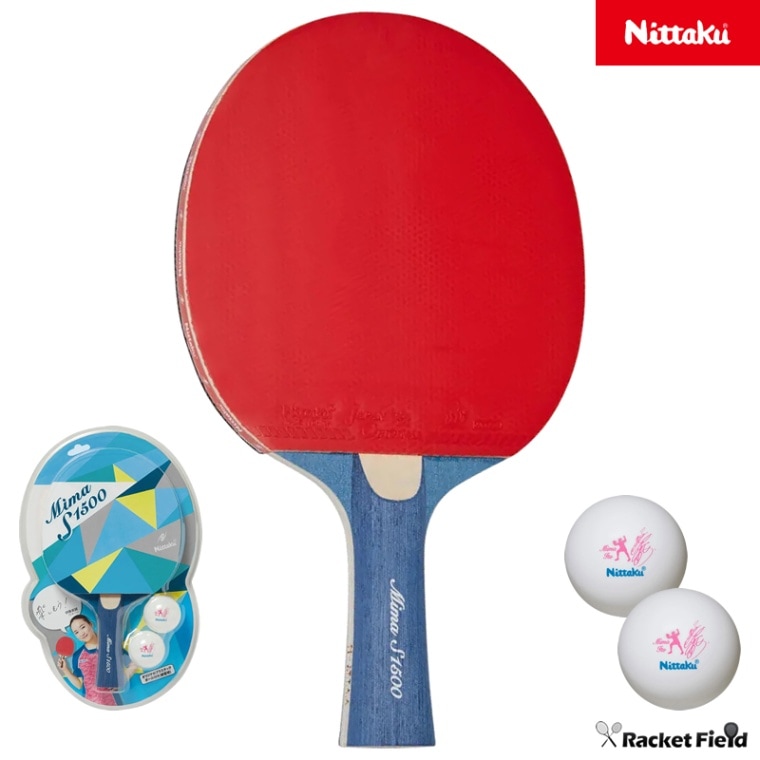 卓球 ラケット ニッタク 単品 Mima貼りあがりシリーズ Mima S1500 NH