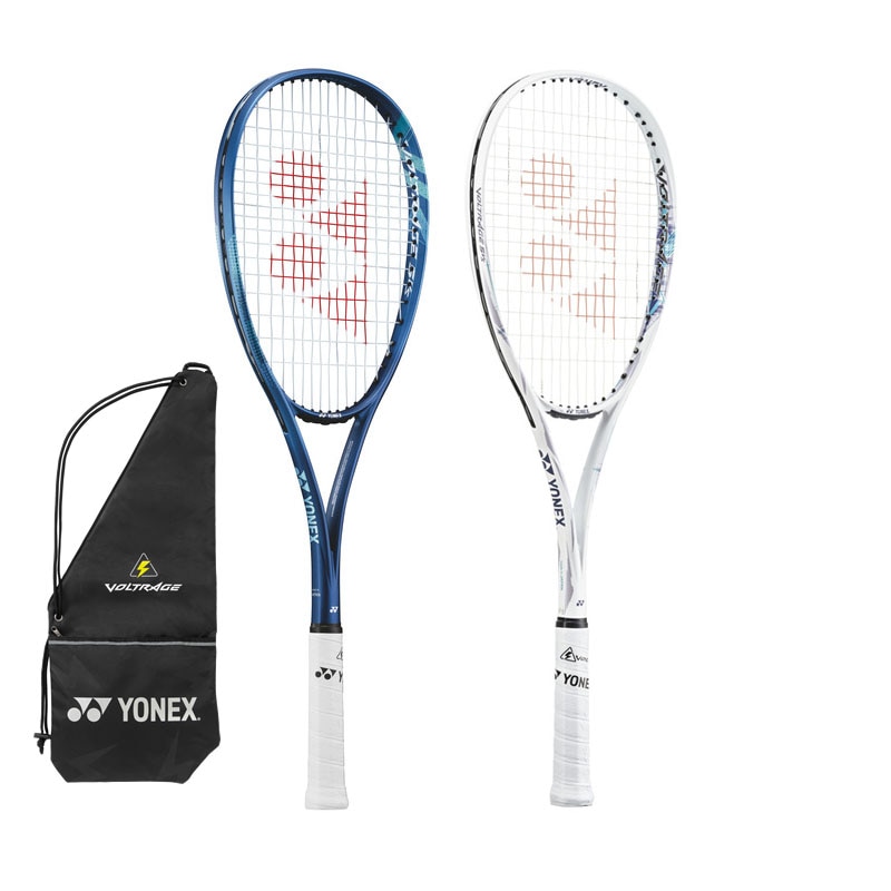 YONEX VOLTRAGE 5 軟式用テニスラケット シリーズ最大の飛びと心地よい打球感のラケット「VOLTRAGE 5S/5V