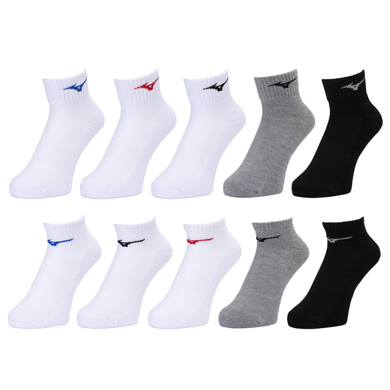 Mizuno ソックス MIZUNO】（3足組）刺繍スニーカーソックス(23～25