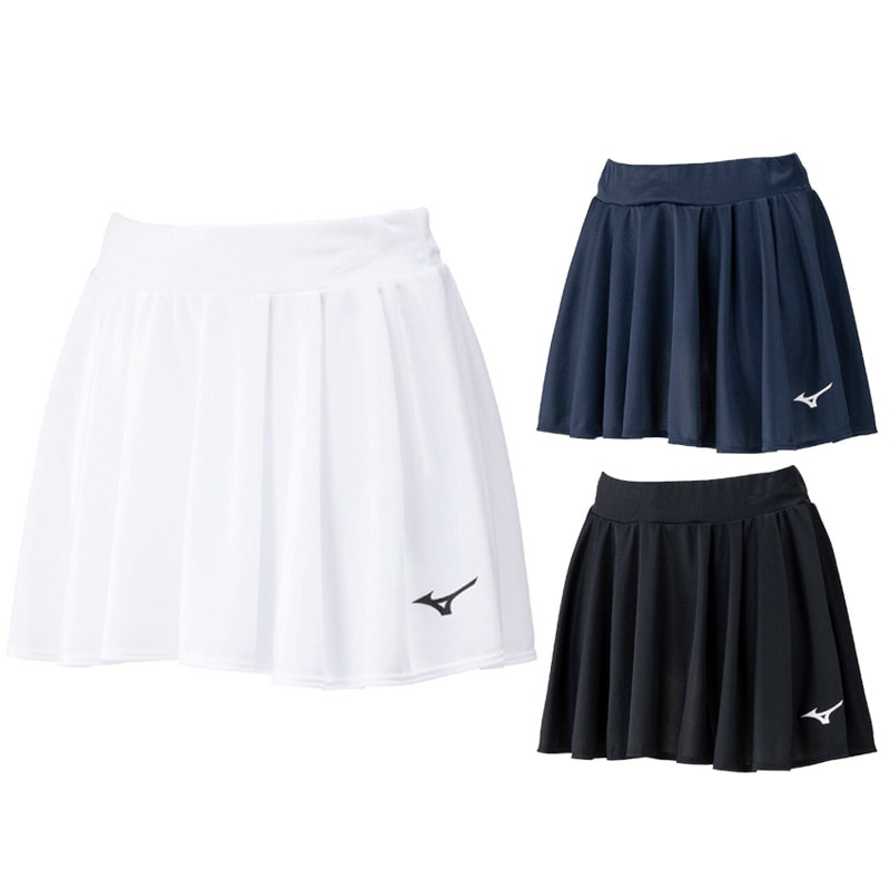 新品未使用Mizuno ミズノテニスウェア上下セット　シャツXL 、スカートXL ソフトテニス バドミントン ウェア ミズノ MIZUNO スカート 62JBC200