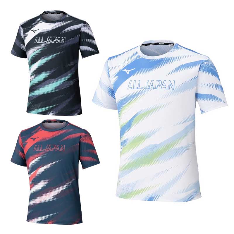 限定品】【act saikyo】【mizuno】Tシャツ 水色【バドミントン