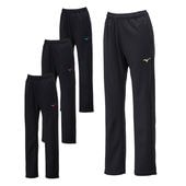 ソフトテニス バドミントン ウェア ミズノ MIZUNO ウォームアップパンツ 32MDA325 ラケットスポーツ ユニセックス 男女兼用 吸汗速乾 動きやすい 裏地無し 裾ファスナーあり ユニフォー