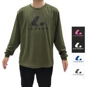 ソフトテニス ウェア ルーセント 長袖ドライロングTシャツ LUCENT-LONGT ロンT 前面ロゴあり 背面ロゴなし ユニセックス 男女兼用 テニス ウェア テニス Tシャツ バドミントン ウェア