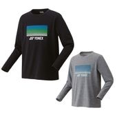 ソフトテニス ウェア Tシャツ ヨネックス YONEX ユニロングスリーブTシャツ 16817 ユニセックス 男女兼用 長袖 ロンT テニス 軟式テニス バトミントン ヨネックス バドミントン 吸汗速